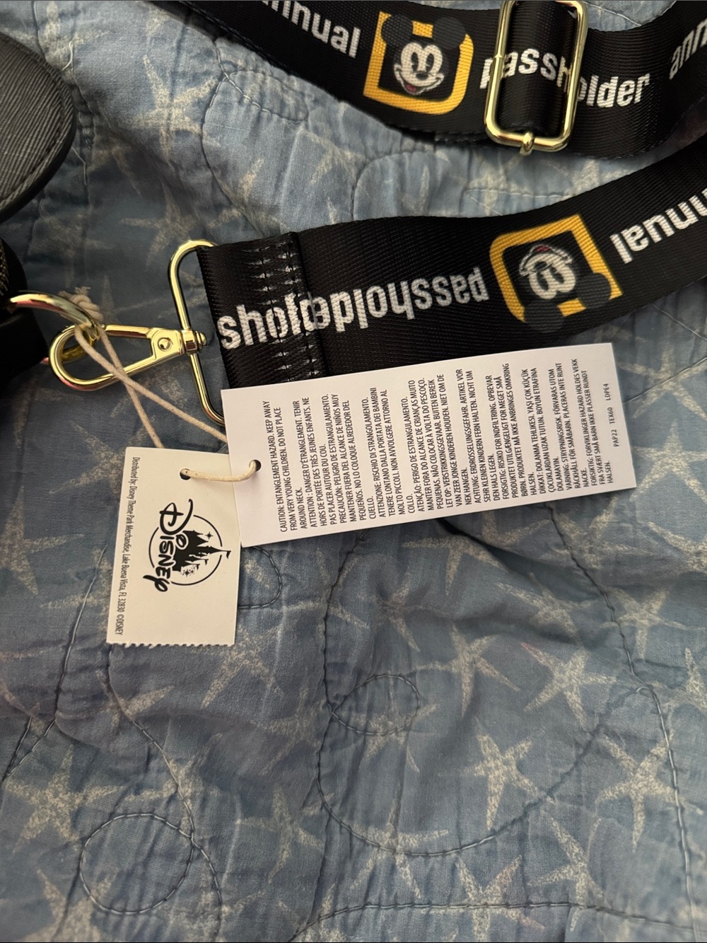 HTF New Walt Disney World Annual Passholder Loungefly Crossbody with Mickey Ears - Picture 10 of 10